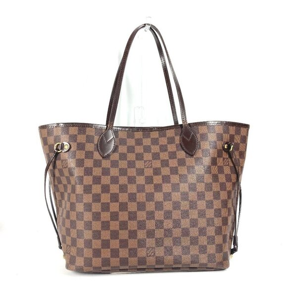 LOUIS VUITTON N51105 Damier Neverfull MM Bag Tote Bag Shoulder Bag